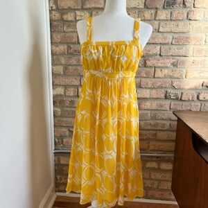 Flowy summer dress (removable straps)